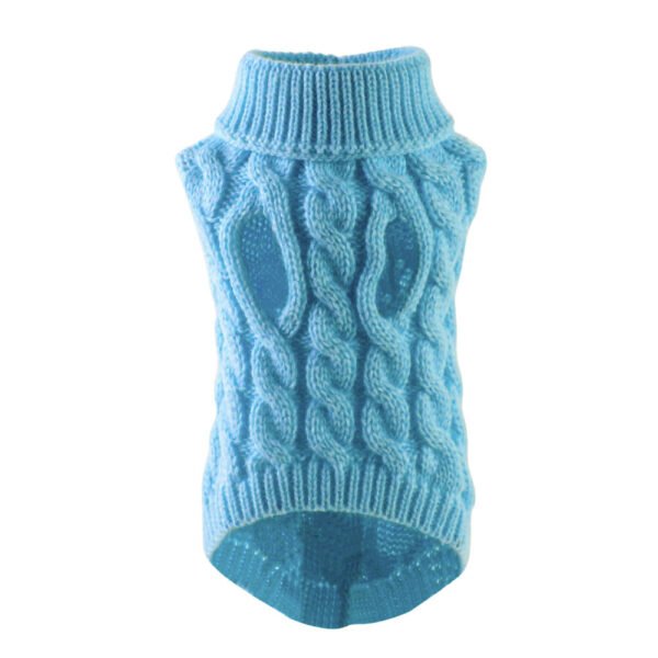 Winter Warm Pet Clothes Puppy Sweater - Image 4