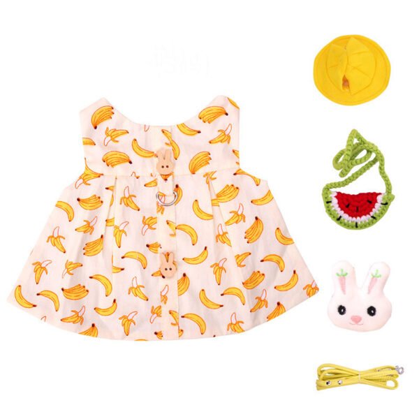 Bunny Dress Summer Pet Princess Dress - Image 3