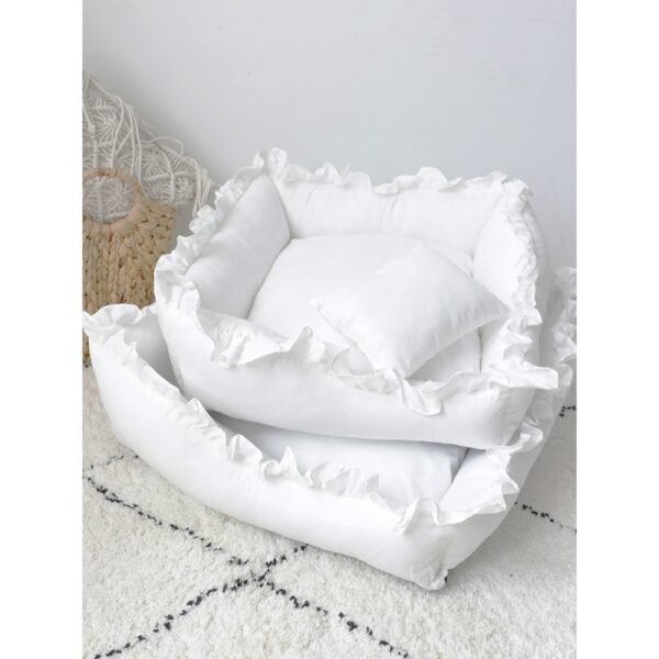 Super Comfy Princess Dog Bed Sofa Pet Kennel House Mat for Small Dogs Cat Teddy - Image 6