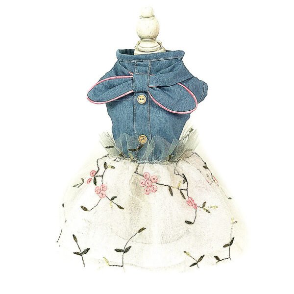 Pet Clothes Puppy Net Yarn Princess Dress Factory Original Direct Wholesale - Image 4