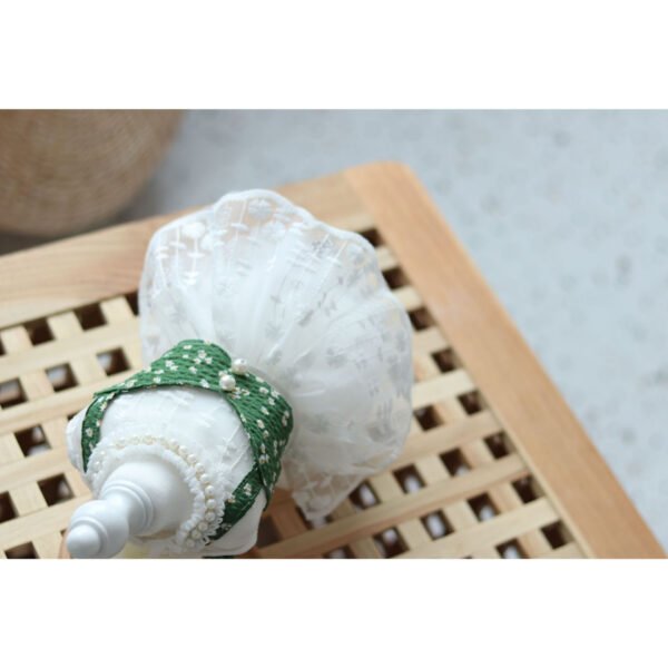 Pet Dog Pure White Princess Spring and Summer Lace Wedding Dress Pettiskirt - Image 4