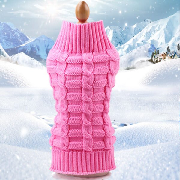 Pet autumn and winter warm sweater - Image 6