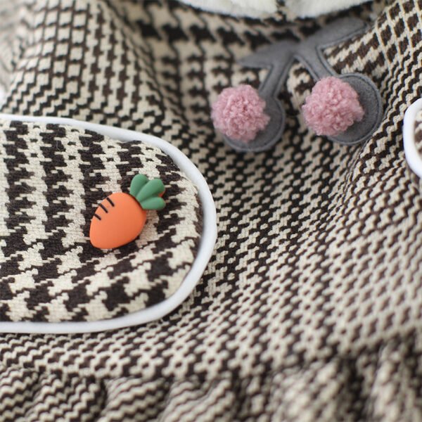 Plaid Skirt Pet Dog Clothes VIP Baby - Image 4