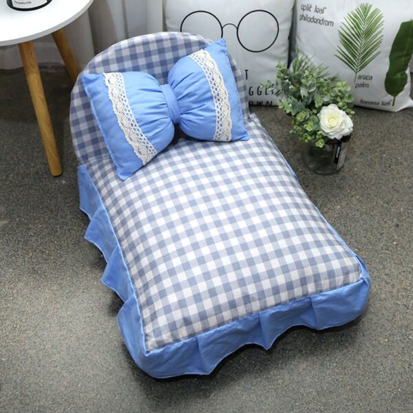 Removable and washable princess style pet bed - Image 2