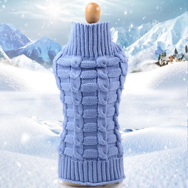 Pet autumn and winter warm sweater - Image 4