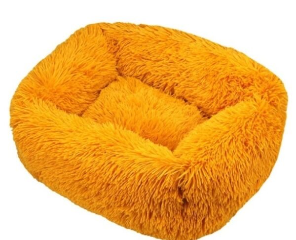 Winter Plush Pet Nest Square Mat - Image 5