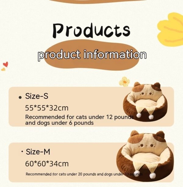Cat Nest Winter Pet Bed - Image 7