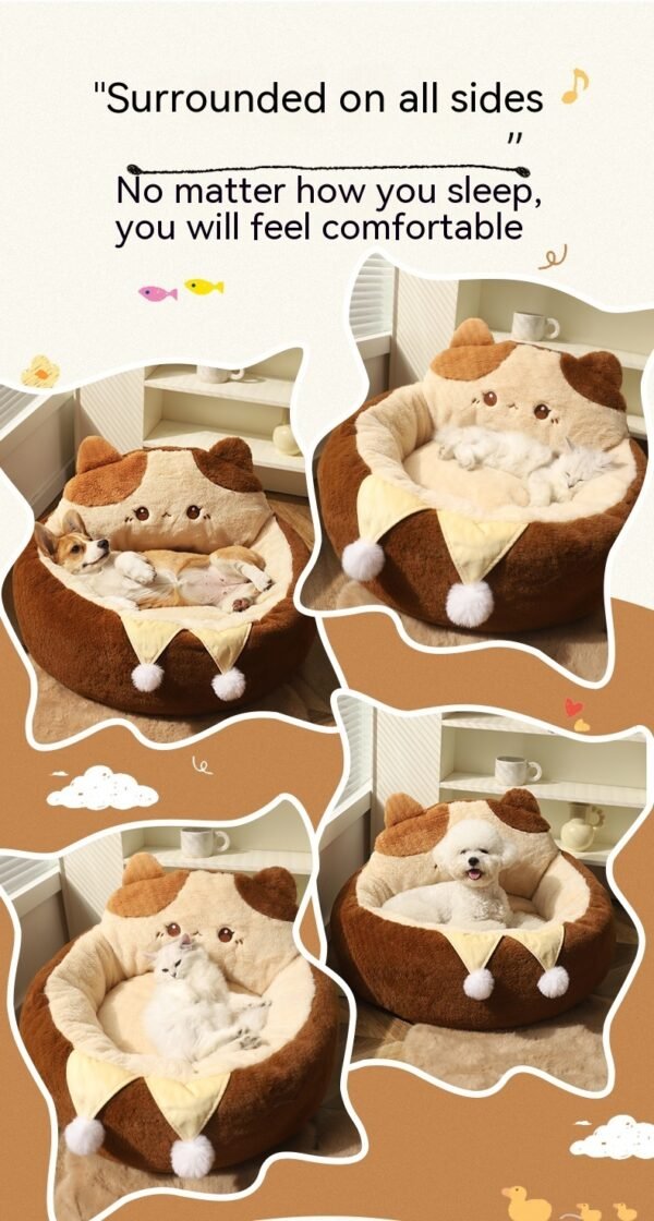Cat Nest Winter Pet Bed - Image 8