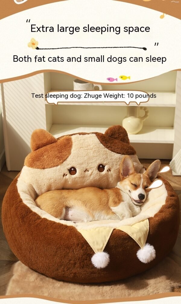 Cat Nest Winter Pet Bed - Image 9