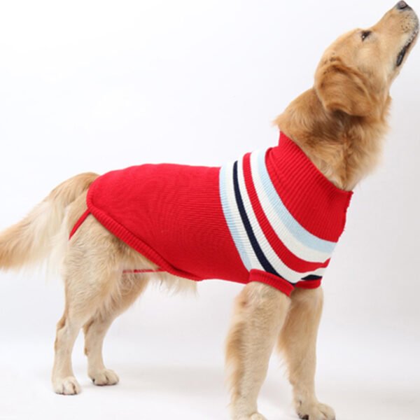 Pet sweater autumn and winter clothes - Image 3