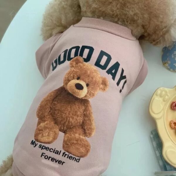 Winter Teddy Bear Cat Dog Pet Clothing - Image 6
