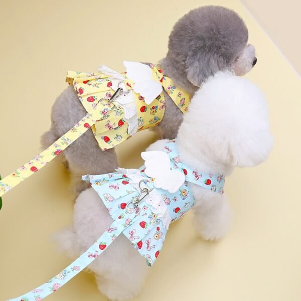 Pet Princess Dress Traction Buckle Clothes Pet Dog Clothes - Image 2