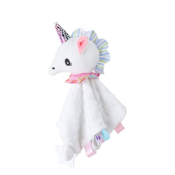 Pet And Kid Comforter Blanket Teether Soft Plush Newborn Sleeping Dolls Fashion Sleep Toy Soother Appease Towel Bibs - Image 5