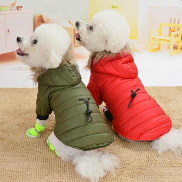 Pet clothing winter down padded jacket - Image 4