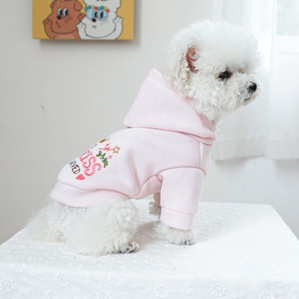 Pet Clothes Dog Cat Clothes Hooded Little Princess Sweater - Image 3