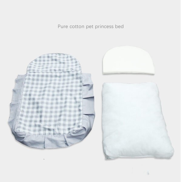 Removable and washable princess style pet bed - Image 3