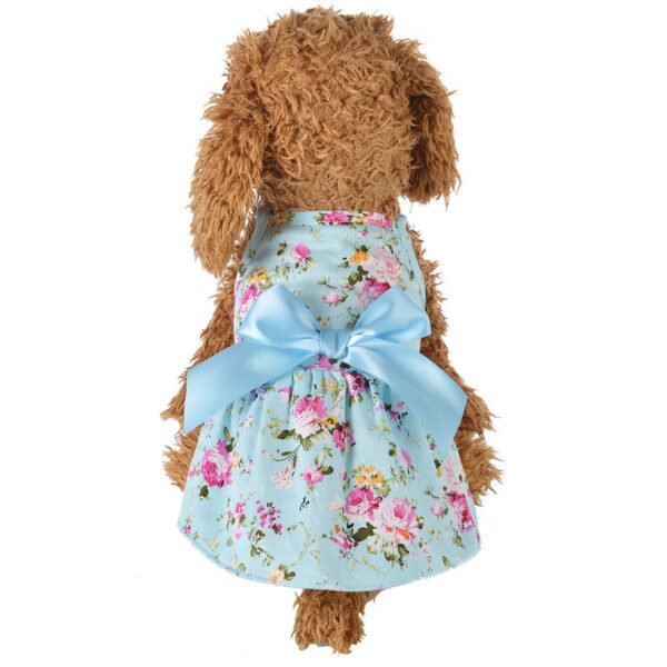 Spring And Summer New Style Cotton Pet Clothes, Streamer Princess Dress, Dog Clothes - Image 4