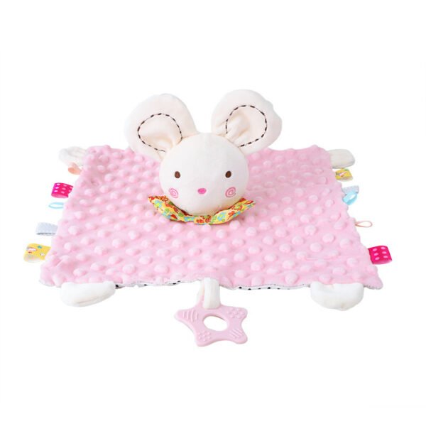 Pet And Kid Comforter Blanket Teether Soft Plush Newborn Sleeping Dolls Fashion Sleep Toy Soother Appease Towel Bibs - Image 6