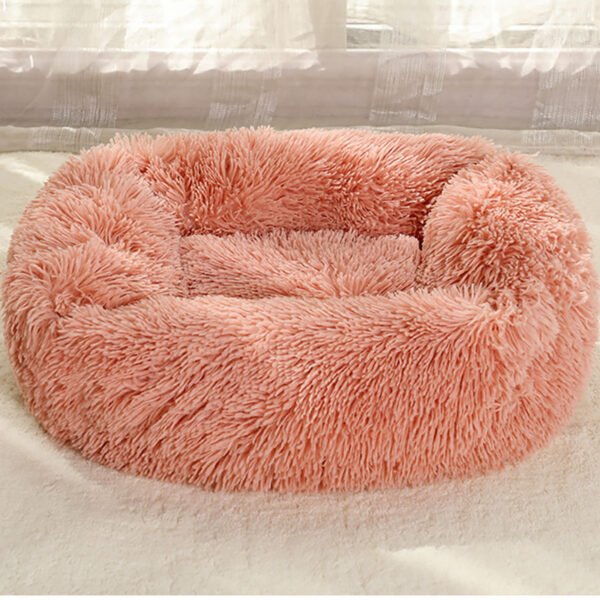 Winter Plush Pet Nest Square Mat - Image 2