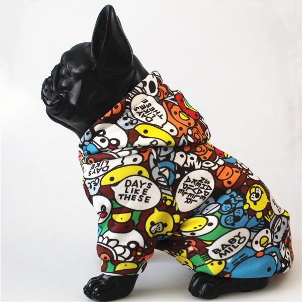 Pet thickened autumn and winter sweater - Image 4