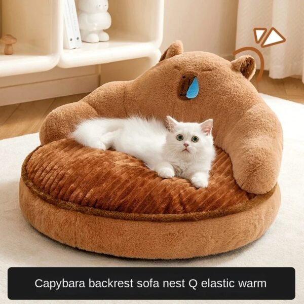 Cat Nest Universal Cat Princess Bed Sofa Removable And Washable Multi-cat Kitten Family Pet Puppy Warm In Winter Accessories - Image 2
