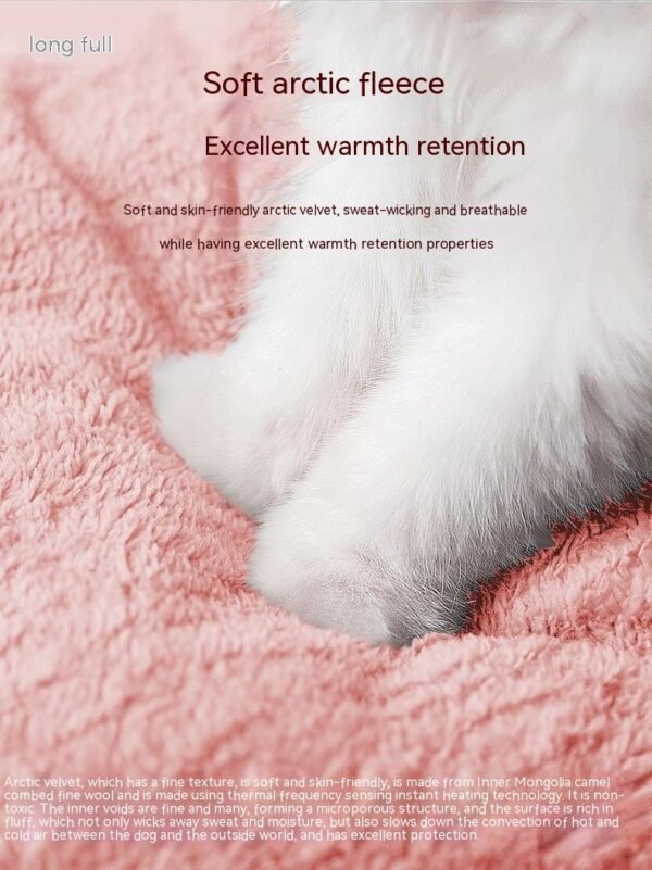 Cute Princess Cat Nest Thickened Puppet Winter Cat Pet Princess Bed - Image 5