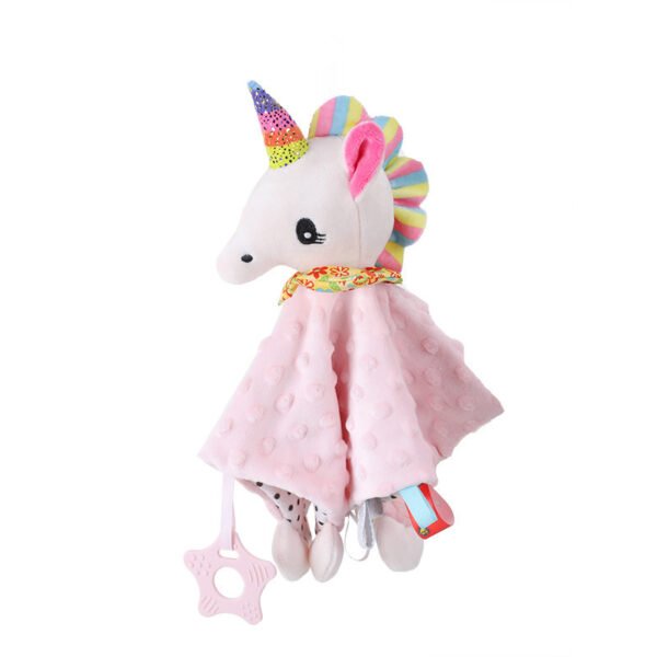 Pet And Kid Comforter Blanket Teether Soft Plush Newborn Sleeping Dolls Fashion Sleep Toy Soother Appease Towel Bibs - Image 9