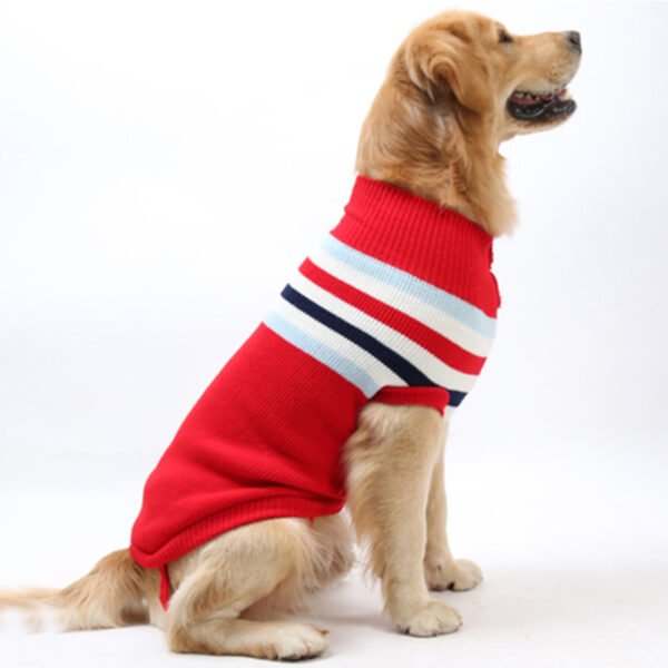 Pet sweater autumn and winter clothes - Image 2