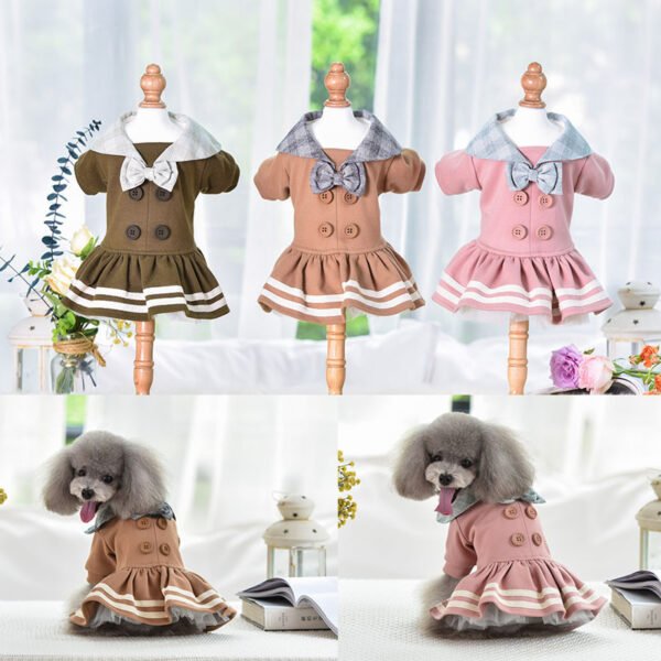 Pet clothes autumn and winter princess dress - Image 2