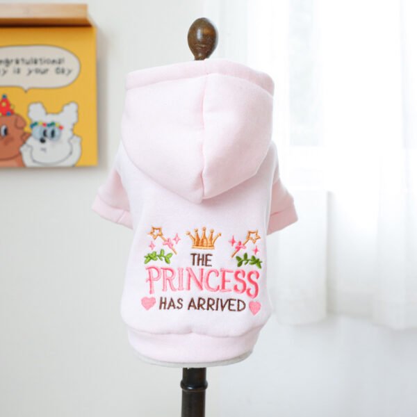 Pet Clothes Dog Cat Clothes Hooded Little Princess Sweater - Image 2