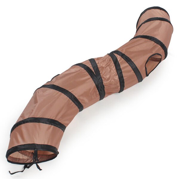 Pet Cat Bending S-shaped Collapsible Tunnel Toys - Image 2