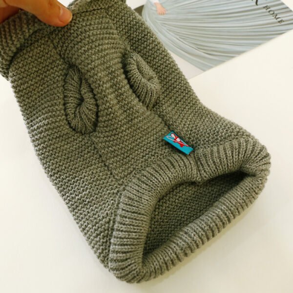 Pet autumn and winter warm sweater - Image 2