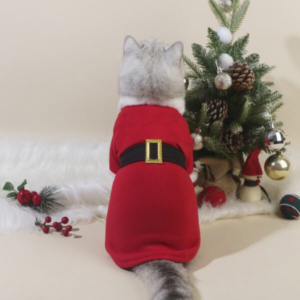 Autumn And Winter New Christmas Pet Cat Dog Pet Clothes - Image 2