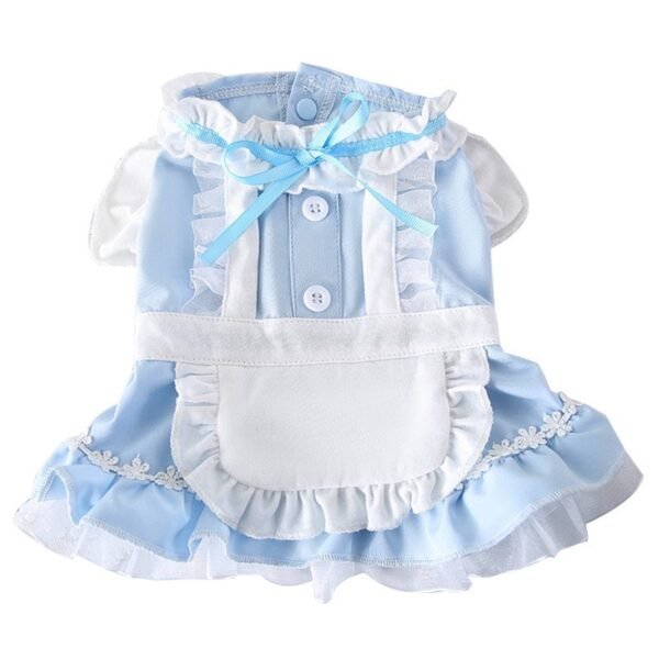 Thin Cat Princess Dress Two Feet Dog Pet - Image 6