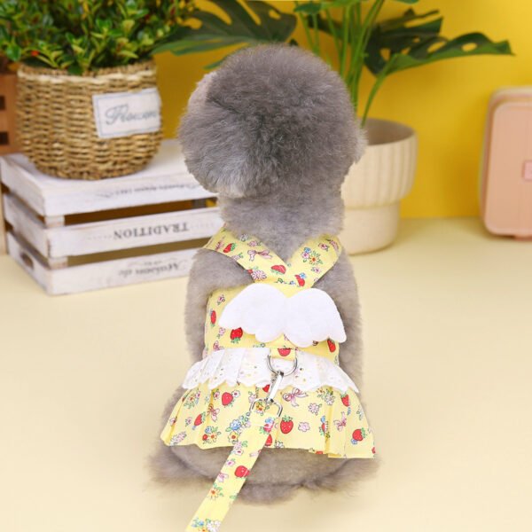 Pet Princess Dress Traction Buckle Clothes Pet Dog Clothes - Image 5