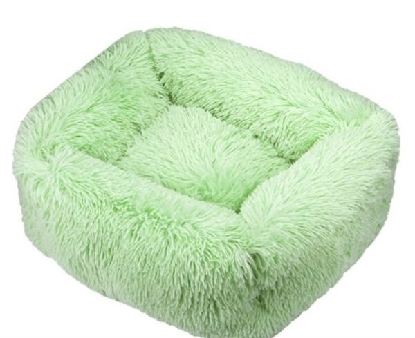 Winter Plush Pet Nest Square Mat - Image 9