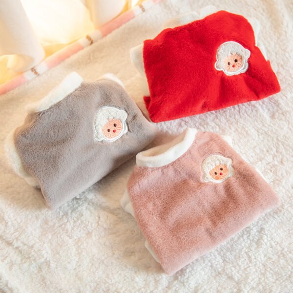 Winter Pet Warm Plush Sweater - Image 2