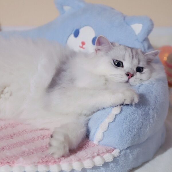 Winter Pet Bed Cat Sleeping Nest - Image 5