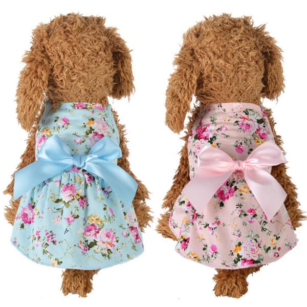 Spring And Summer New Style Cotton Pet Clothes, Streamer Princess Dress, Dog Clothes - Image 3