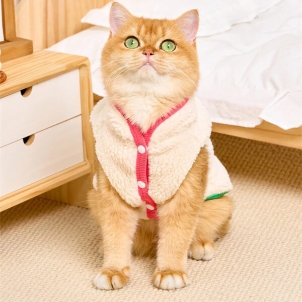 Pet Cat Winter Warm Vest
