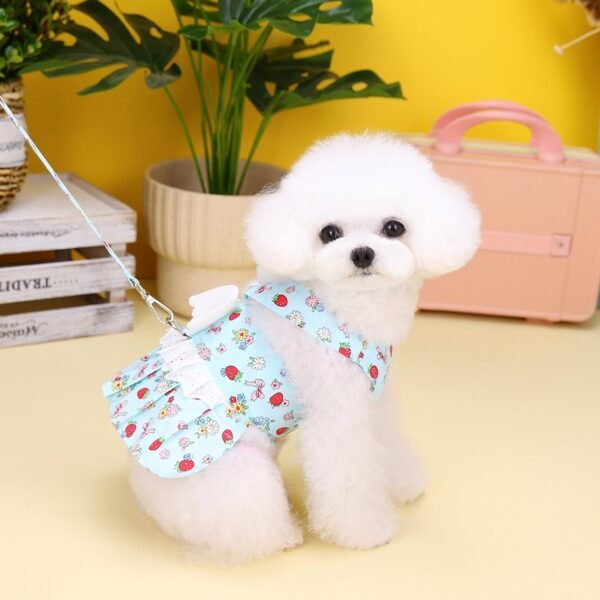 Pet Princess Dress Traction Buckle Clothes Pet Dog Clothes - Image 6