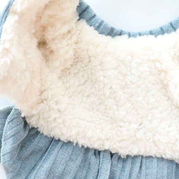 Pet Dog Clothes Cat Princess Skirt Cotton Padded Clothes - Image 4