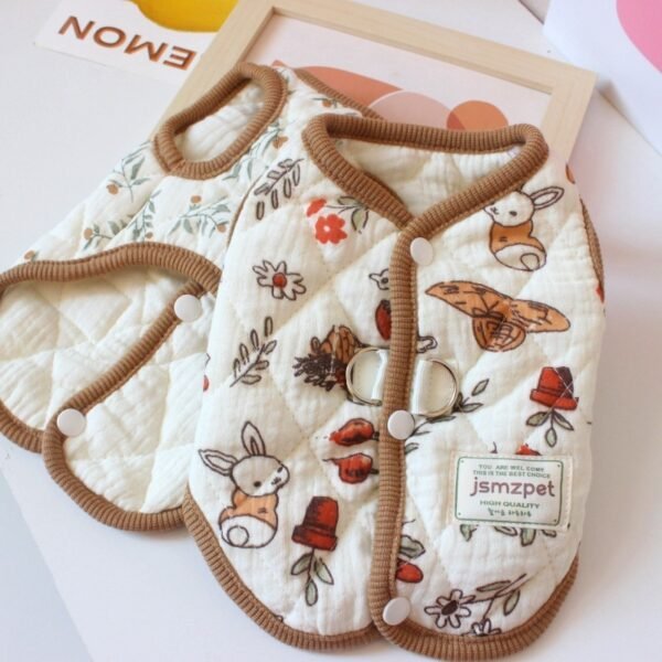 Winter Pet Coat Cat Clothes Thick Warm Autumn And Winter - Image 2