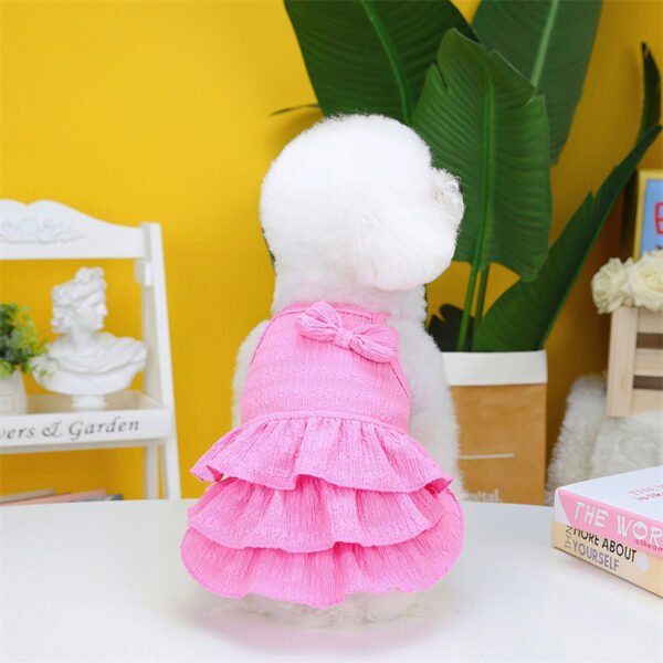 Pet Dog Princess Dress Thin Teddy Bichon Small Dog Clothing Hair Candy Layered Skirt - Image 7