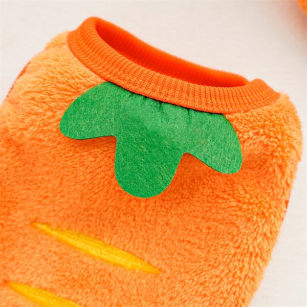 Pet Dog Winter Warm Carrot Clothes - Image 3
