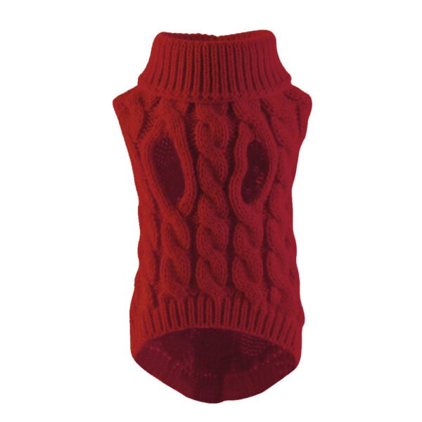 Winter Warm Pet Clothes Puppy Sweater - Image 5
