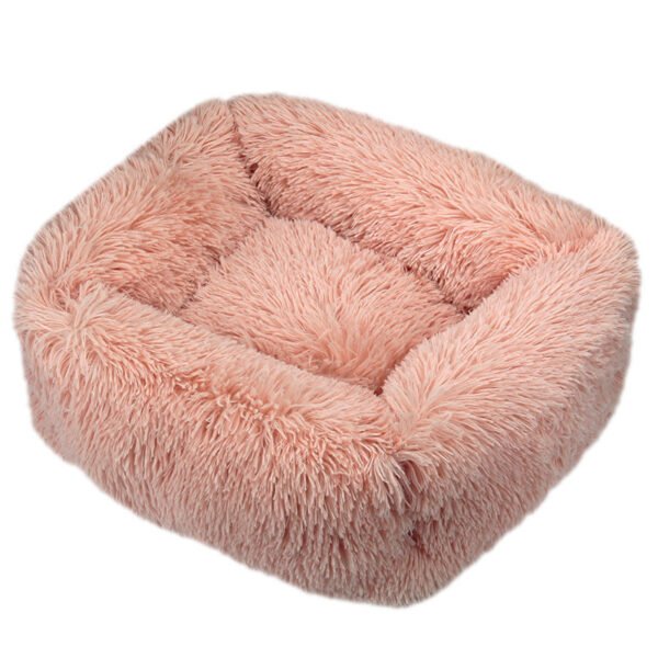 Winter Plush Pet Nest Square Mat - Image 8