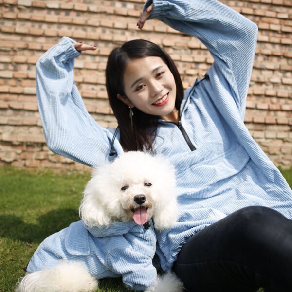 Pet Owner Parent-child Clothes Autumn Coat Small Dog Puppy Clothes Apparel - Image 3