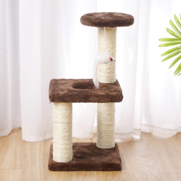 Explosive Cat Climbing Frame, Small Cat Tree, Cat Toy, Sisal Cat Jumping Platform, Cat Supplies, Cat Scratching Post, Pet Supplies - Image 3