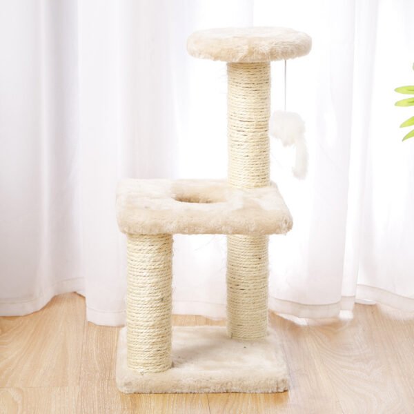 Explosive Cat Climbing Frame, Small Cat Tree, Cat Toy, Sisal Cat Jumping Platform, Cat Supplies, Cat Scratching Post, Pet Supplies - Image 4